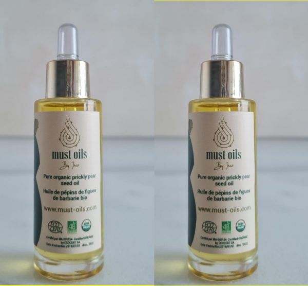 Flacon d'huile de pépins de figue de barbarie - 30 ml